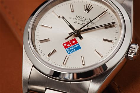 rolex air king 5500 dominos|rolex air king value.